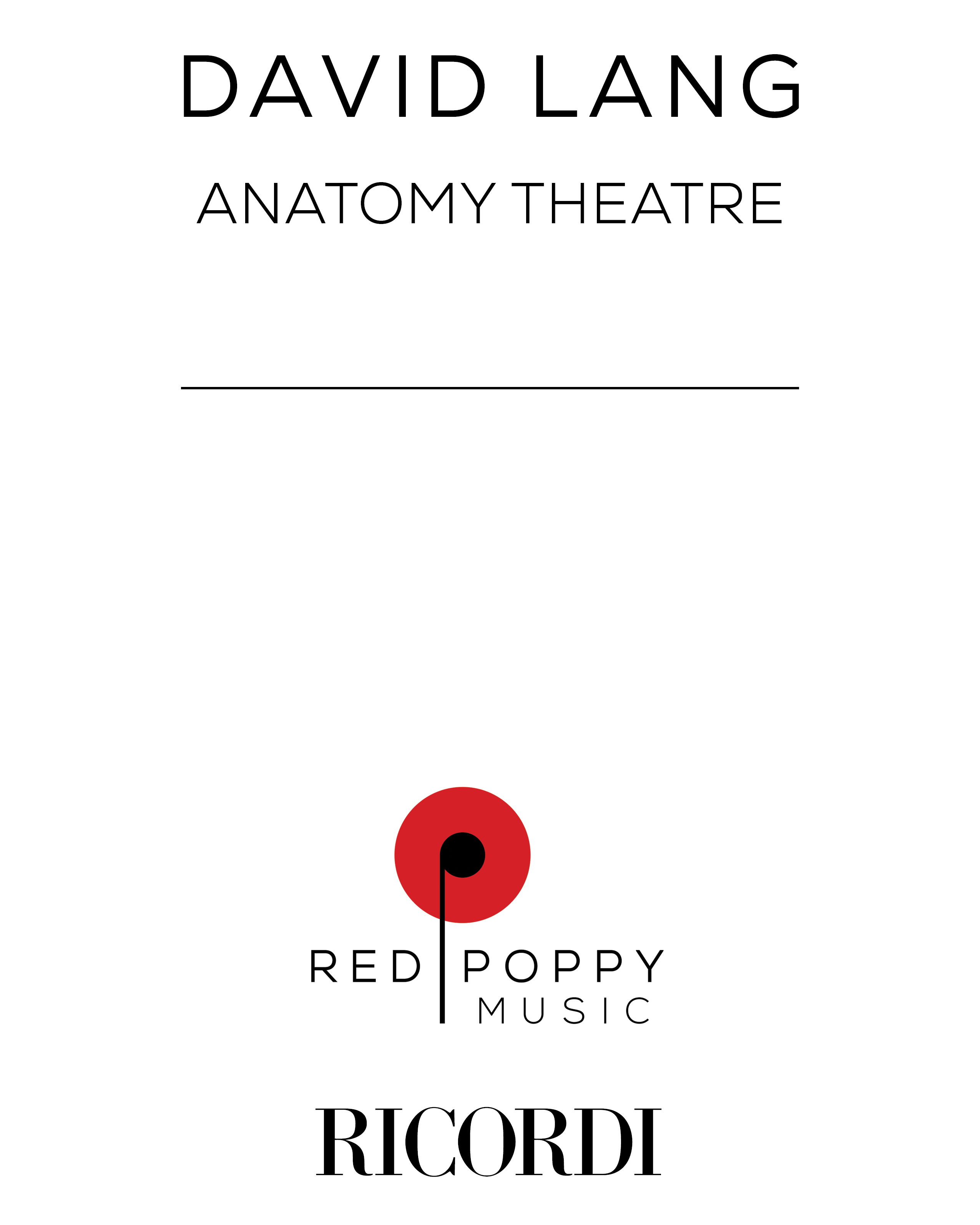 Anatomy Theatre — 戴维·朗