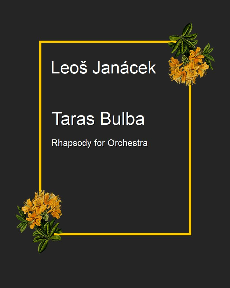 Taras Bulba, op. 15 — 亚纳切克
