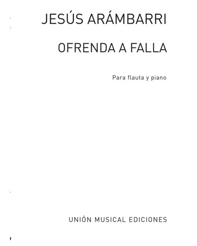 Ofrenda a Falla — Jesús Arámbarri