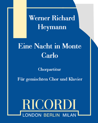 Eine Nacht in Monte Carlo — Werner Richard Heymann