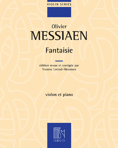 Fantaisie for Violin and Piano — 梅西安