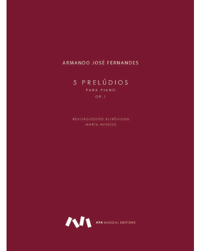 Five Preludes, op. 1 — Armando José Fernandes
