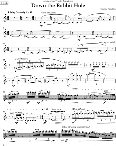 Down the Rabbit Hole — Roxanna Panufnik