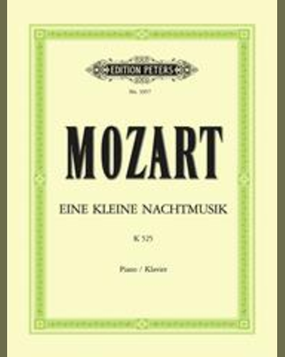 Serenade in G K525 'Eine kleine Nachtmusik' — 莫扎特