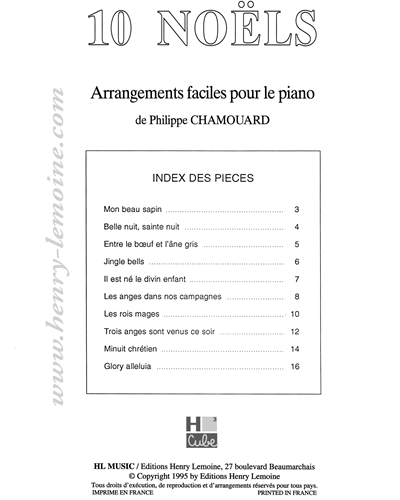 Ten Noëls — Philippe Chamouard