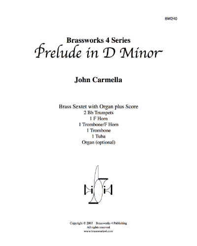 Prelude in D minor — John Carmella
