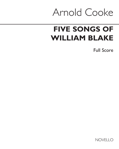 Five Songs of William Blake — Arnold Cooke