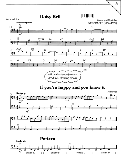 Daisy Bell/If You're Happy And You Know It — Harry Dacre