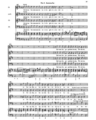Aeterna fac — 马克-安托万·夏庞蒂埃