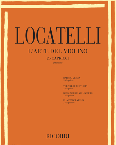 L'arte del violino — Pietro Locatelli
