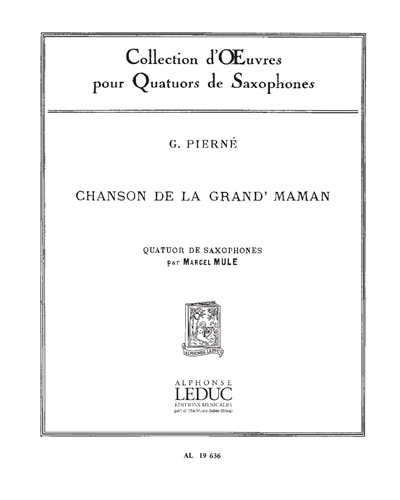 Chanson de la Grand' Maman, op. 3 no. 2 — Gabriel Pierné