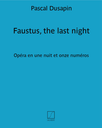 Faustus, the last night — 帕斯卡尔·迪萨潘