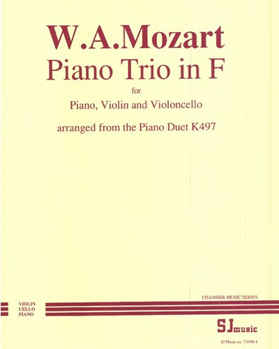 Piano Trio in F, K. 497 — 莫扎特