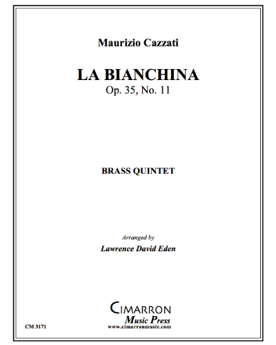 La Biacnhina, op. 35 No. 11 — Maurizio Cazzati
