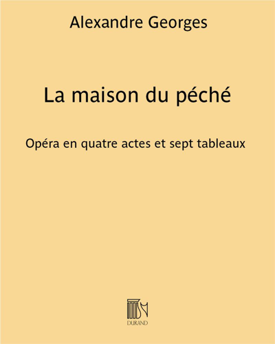 La maison du péché — Alexandre Georges