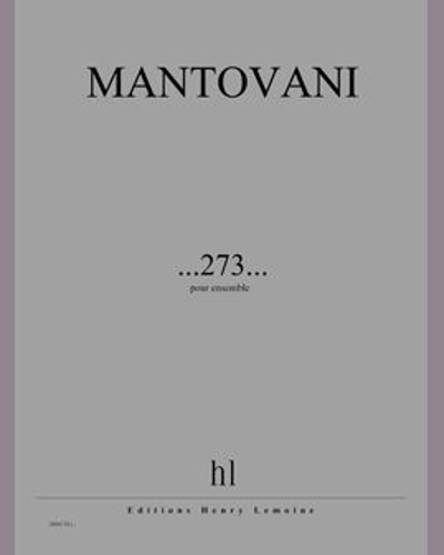 ...273... — Bruno Mantovani