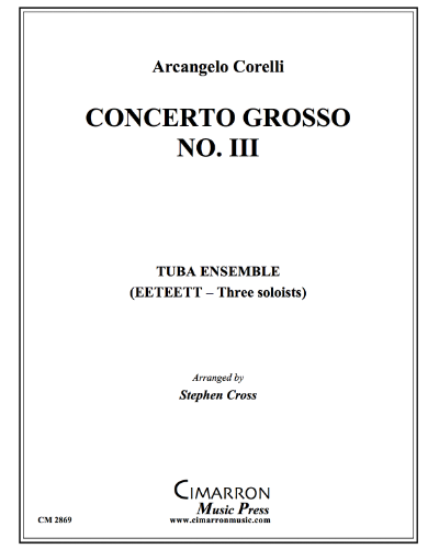 Concerto Grosso in C minor, No. 3 — 科雷利