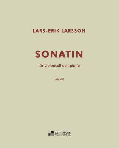 Sonatina, op. 60 — Lars-Erik Larsson