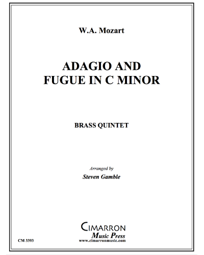 Adagio and Fugue in C minor — Wolfgang Amadeus Mozart