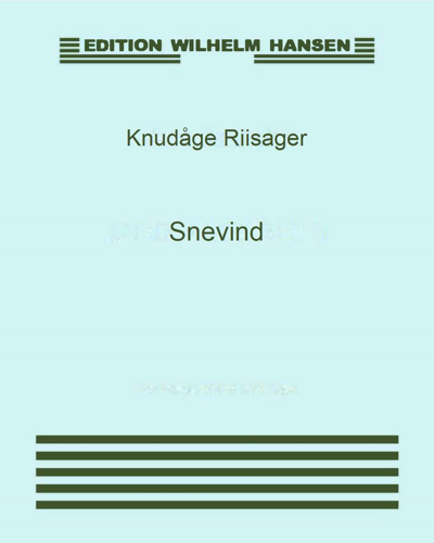 Snevind — Knudåge Riisager