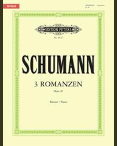 3 Romances Op.28 — 舒曼
