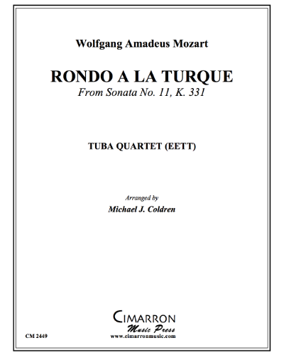 Rondo alla turca (from 'Sonata No. 11, K. 331') — 莫扎特
