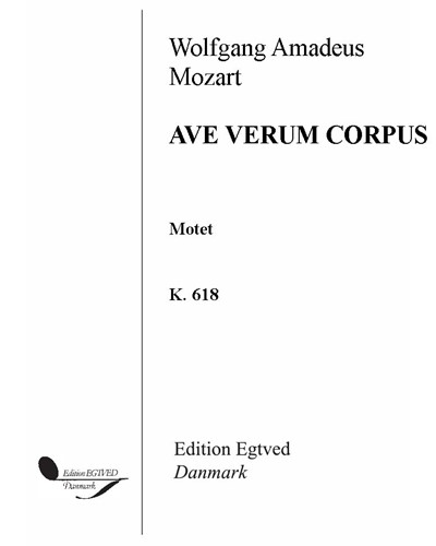 Ave verum corpus, K. 618 — 莫扎特