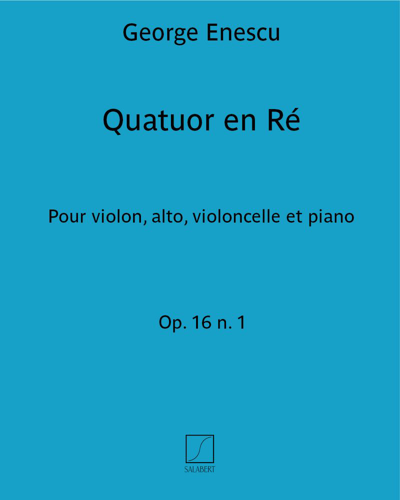 Quartet in D, op. 16 no. 1 — 埃内斯库