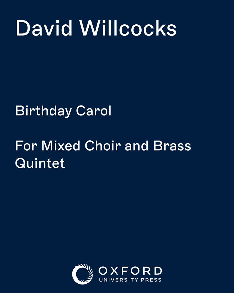 Birthday Carol — 大卫·威尔科克斯