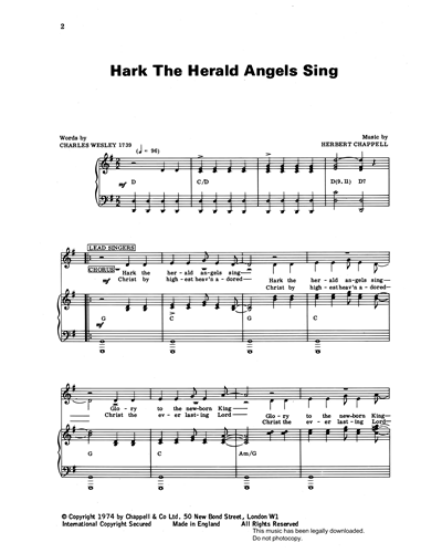 Hark The Herald Angels Sing (from 'Carols For Today') — Herbert Chappell