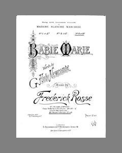 Babie Marie — Frederick Rosse
