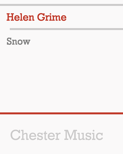 Snow — Helen Grime
