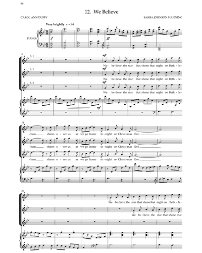 We Believe (from Manchester Carols) — Sasha Johnson Manning