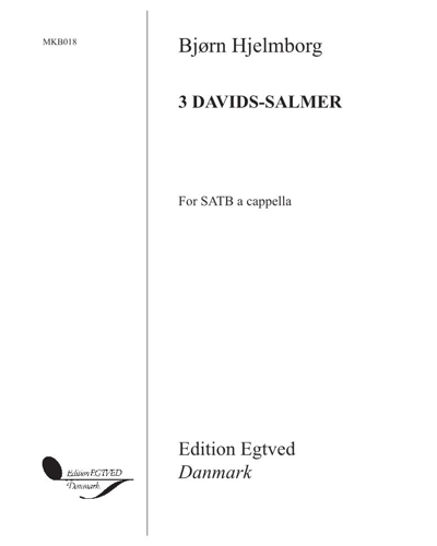 Three Psalms of David — Bjørn Hjelmborg