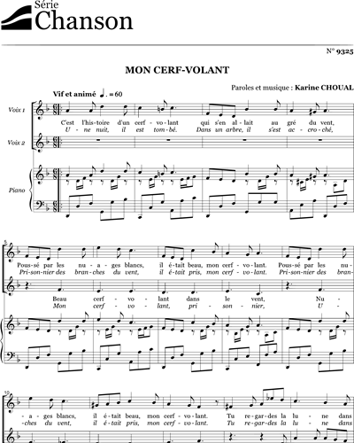 Mon cerf-volant — Karine Choual