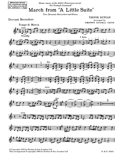 March (from 'A Little Suite') — Trevor Duncan