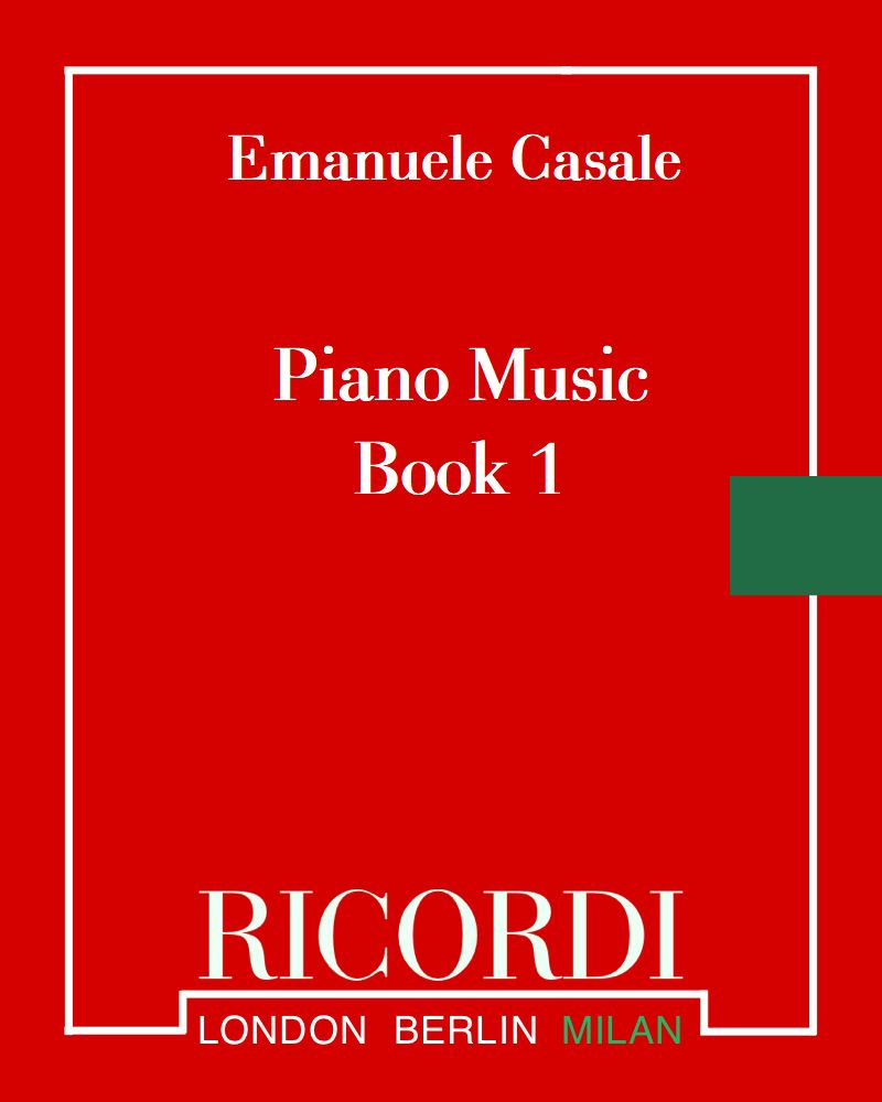 Piano Music, Book 1 — Emanuele Casale