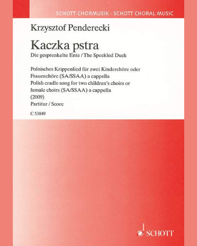 Kaczka pstra — 彭德雷茨基