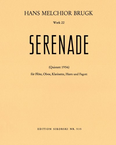 Serenade — Hans Melchior Brugk