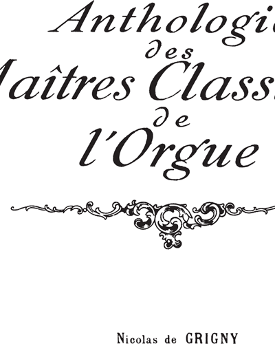 Récit de Tierce en taille — Nicolas de Grigny