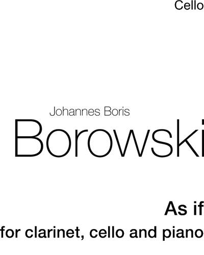 As if — Johannes Boris Borowski