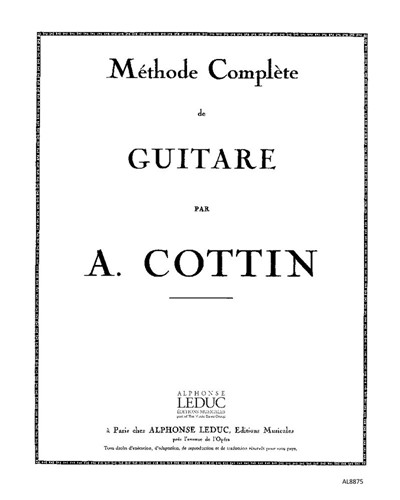 Complete Guitar Method — Alfred Cottin