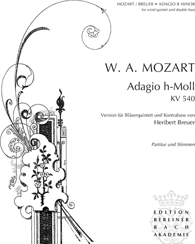 Adagio in B minor, K. 540 — Wolfgang Amadeus Mozart