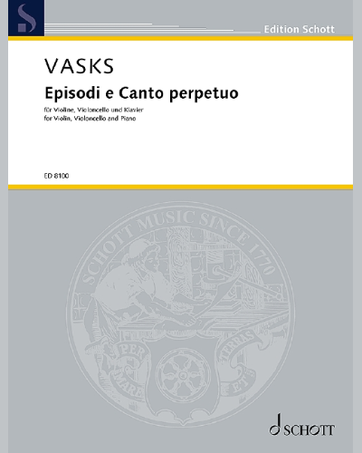 Episodi e Canto perpetuo — 瓦斯克斯