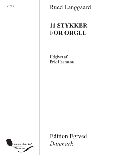 Eleven Pieces for Organ — 鲁兹·朗高