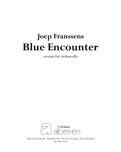 Blue Encounter — Joep Franssens