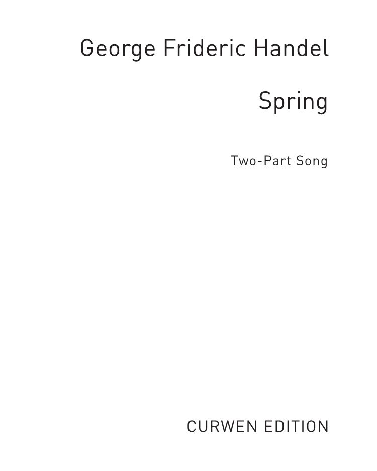 Spring — George Frideric Handel