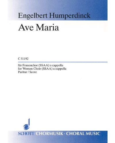Ave Maria G major — 洪佩尔丁克