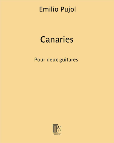 Canaries (Air de danse populaire ancienne) — Emilio Pujol