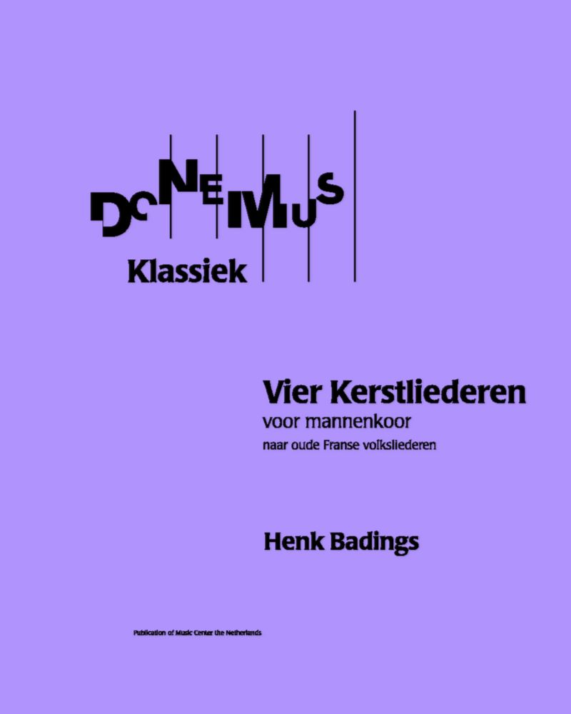 Four Christmas Songs — Henk Badings